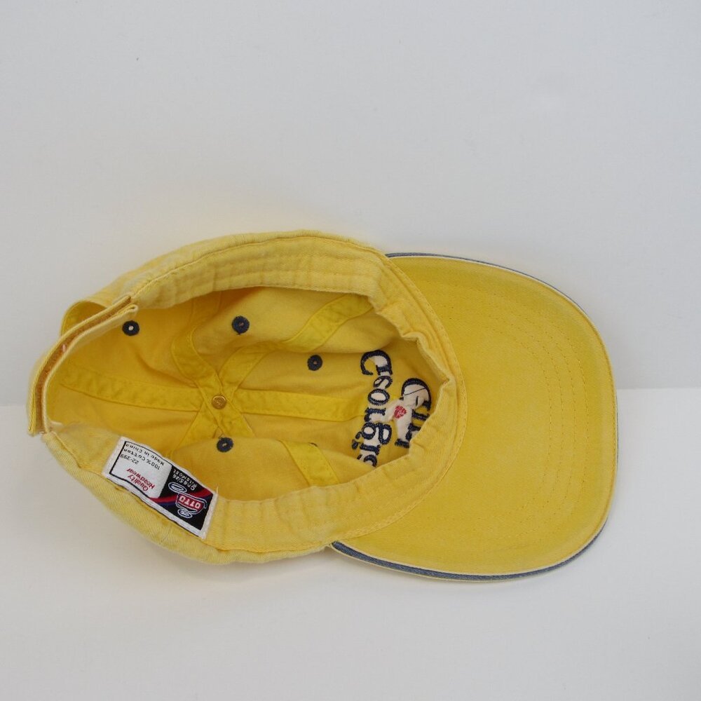 Georgia Girl Cap Yellow Women's Hook & Loop Adjustable Embroidered Baseball Hat - Picture 8 of 9